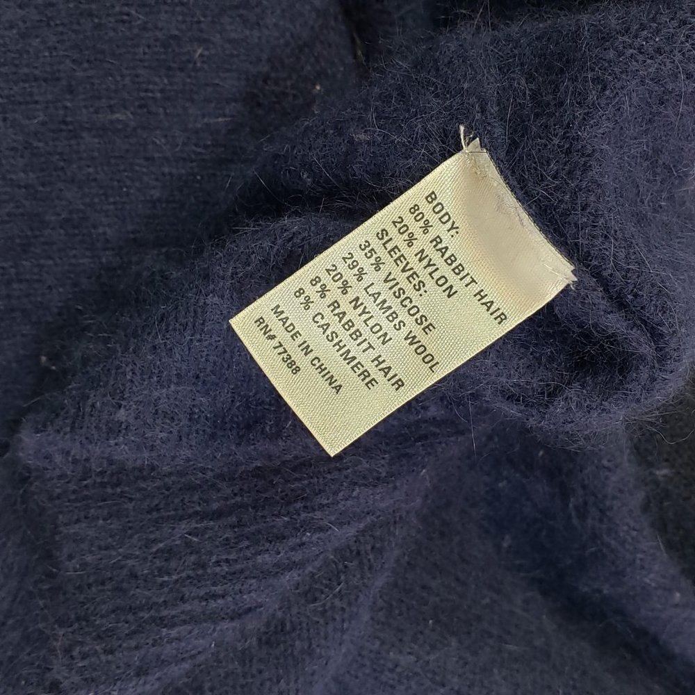 Wallace | Madewell Blue Cashmere Sweater Dress - Picture 5 of 6